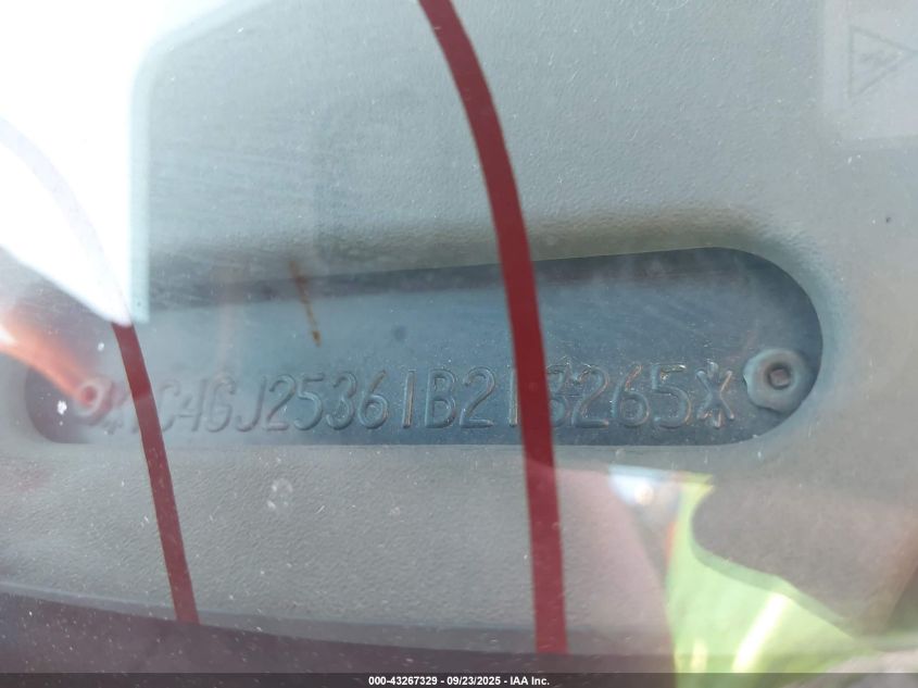 2001 Chrysler Voyager VIN: 1C4GJ25361B218265 Lot: 43267329