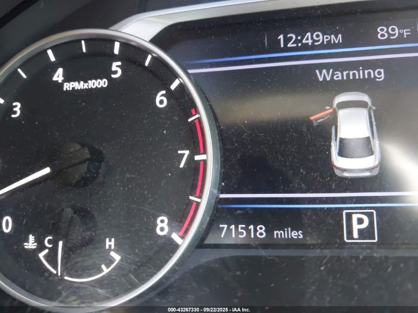 2020 Nissan Sentra Sr Xtronic Cvt VIN: 3N1AB8DV1LY263078 Lot: 43267330