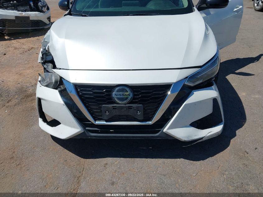 2020 Nissan Sentra Sr Xtronic Cvt VIN: 3N1AB8DV1LY263078 Lot: 43267330