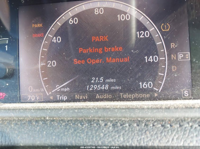 2007 Mercedes-Benz Cl 550 VIN: WDDEJ71X17A001661 Lot: 43267369