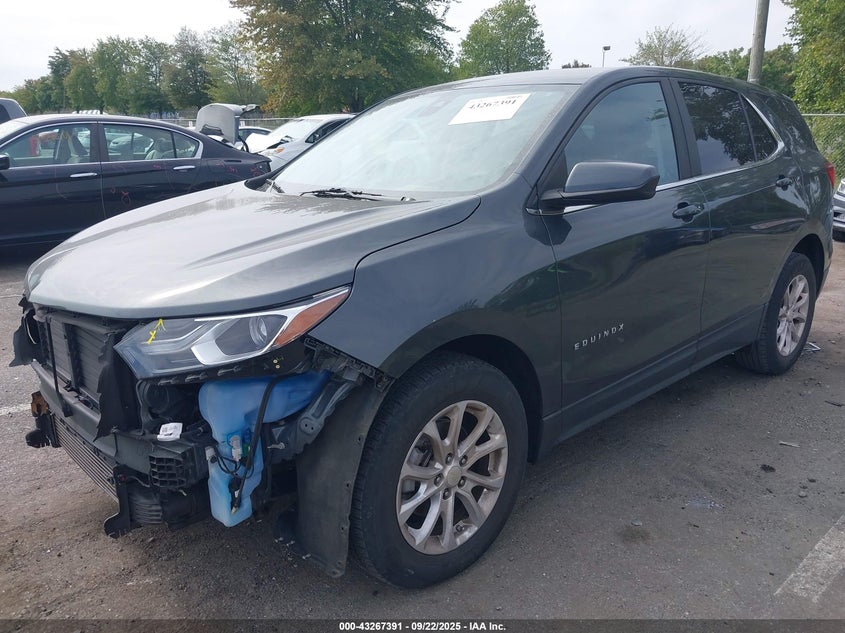 2021 CHEVROLET EQUINOX AWD LT - 3GNAXUEV6ML375239