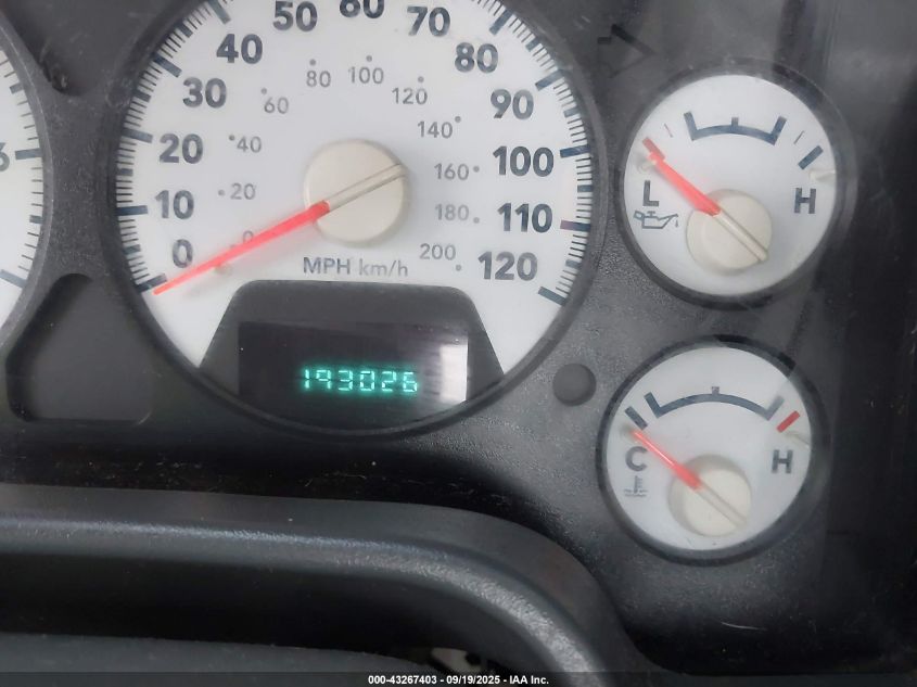 2006 Dodge Ram 1500 Slt VIN: 1D7HA18266S543223 Lot: 43267403