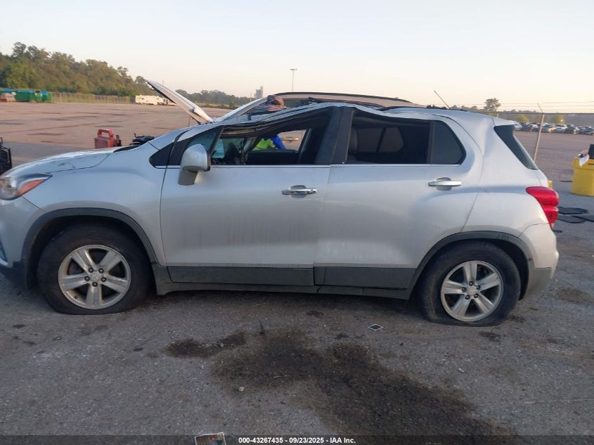 2019 Chevrolet Trax Lt VIN: 3GNCJLSB2KL324218 Lot: 43267435