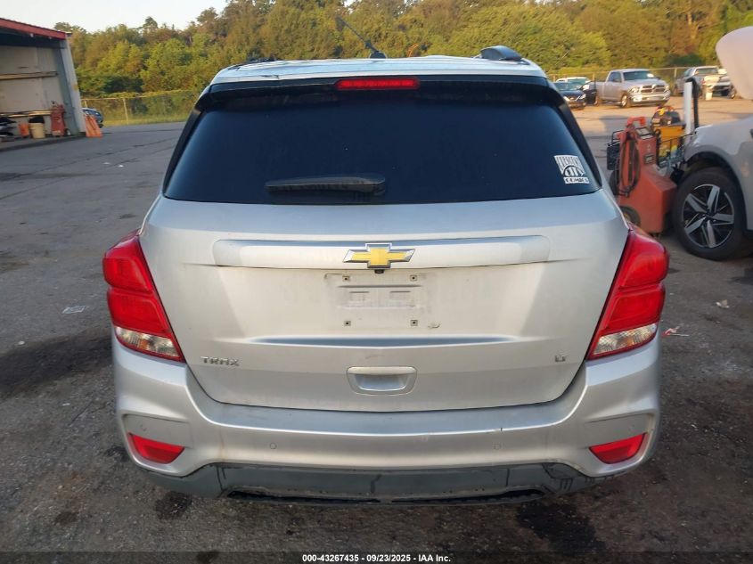 2019 Chevrolet Trax Lt VIN: 3GNCJLSB2KL324218 Lot: 43267435