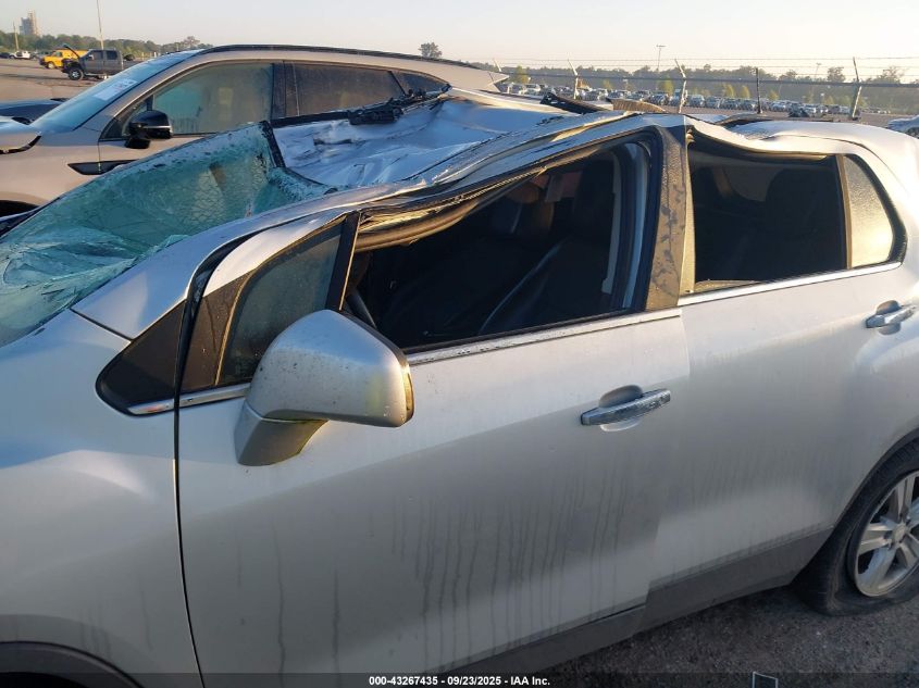 2019 Chevrolet Trax Lt VIN: 3GNCJLSB2KL324218 Lot: 43267435