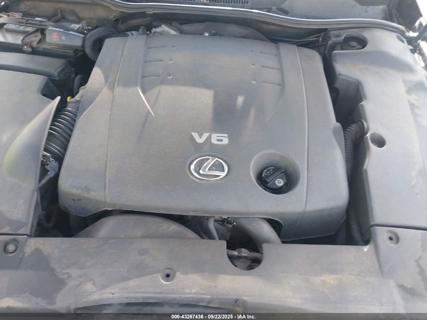 2006 Lexus Is 250 VIN: JTHBK262065003210 Lot: 43267436