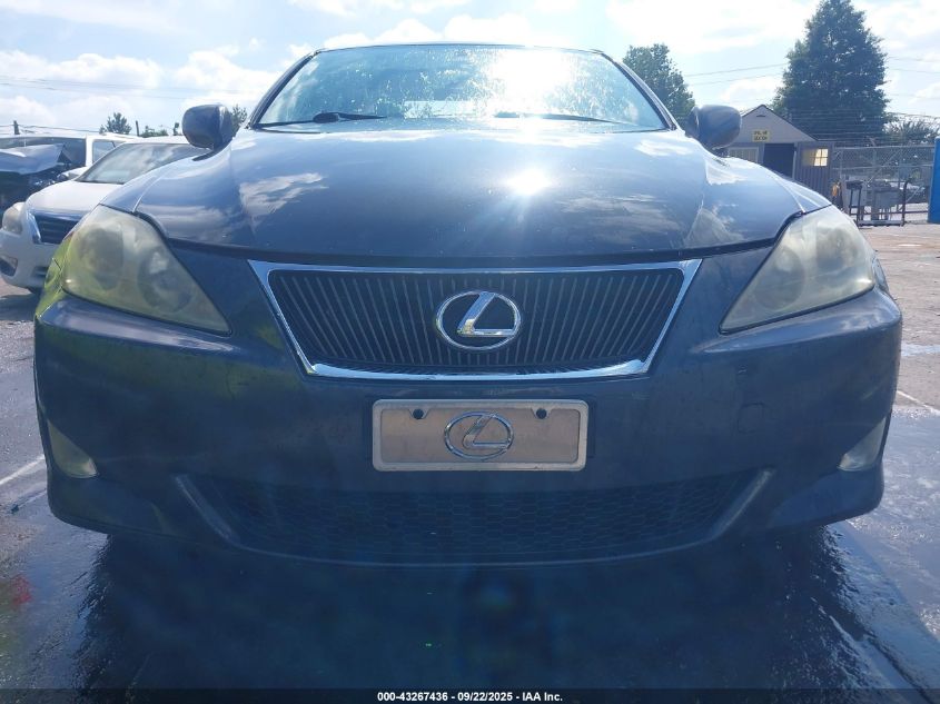 2006 Lexus Is 250 VIN: JTHBK262065003210 Lot: 43267436