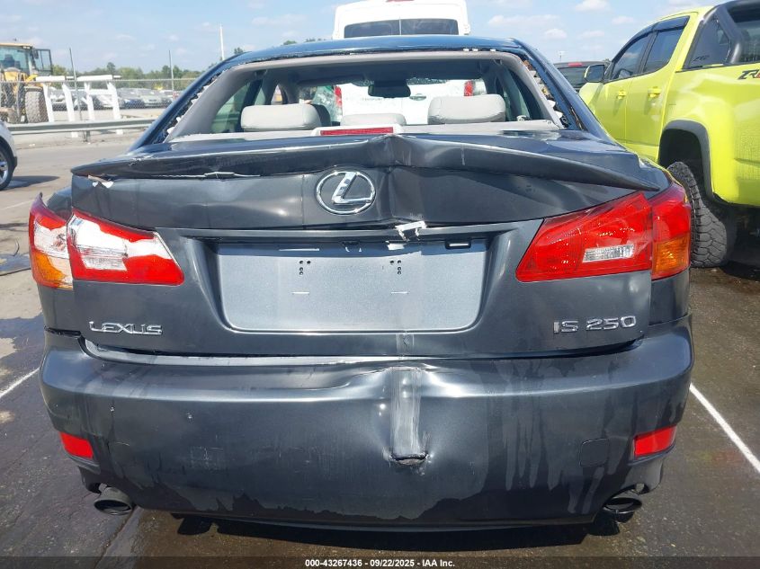 2006 Lexus Is 250 VIN: JTHBK262065003210 Lot: 43267436