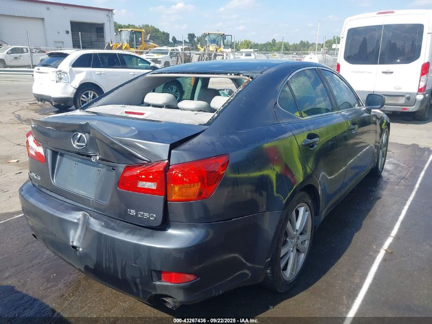 2006 Lexus Is 250 VIN: JTHBK262065003210 Lot: 43267436