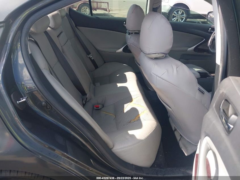 2006 Lexus Is 250 VIN: JTHBK262065003210 Lot: 43267436