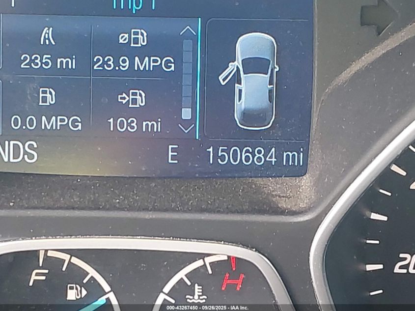 2015 Ford Escape Se VIN: 1FMCU9G92FUB82288 Lot: 43267450