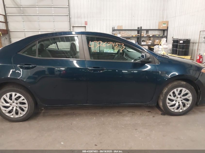2019 TOYOTA COROLLA LE - 5YFBURHE5KP932429