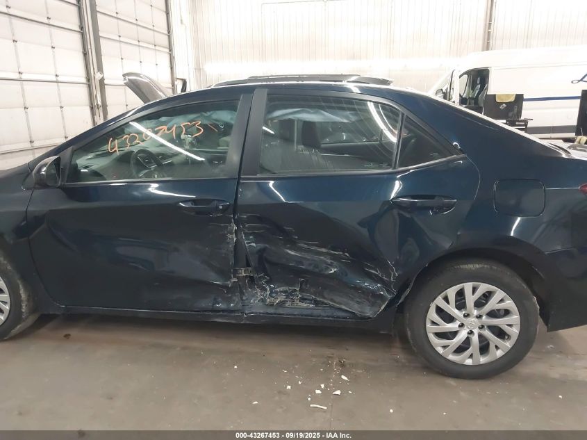 2019 TOYOTA COROLLA LE - 5YFBURHE5KP932429