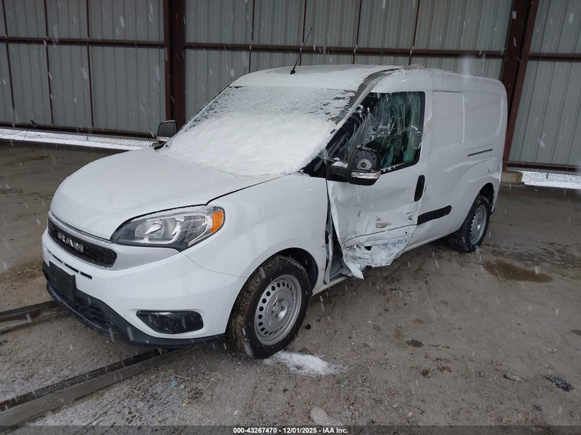 Vin: zfb636vp3n6w00013, lot: 43762054, ram promaster city cargo van 20222