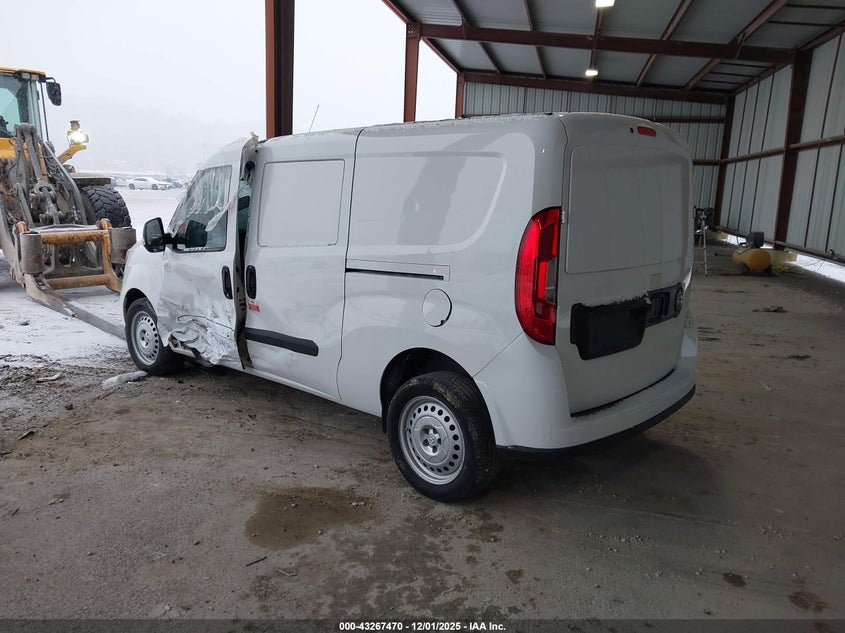Vin: zfb636vp3n6w00013, lot: 43762054, ram promaster city cargo van 20223