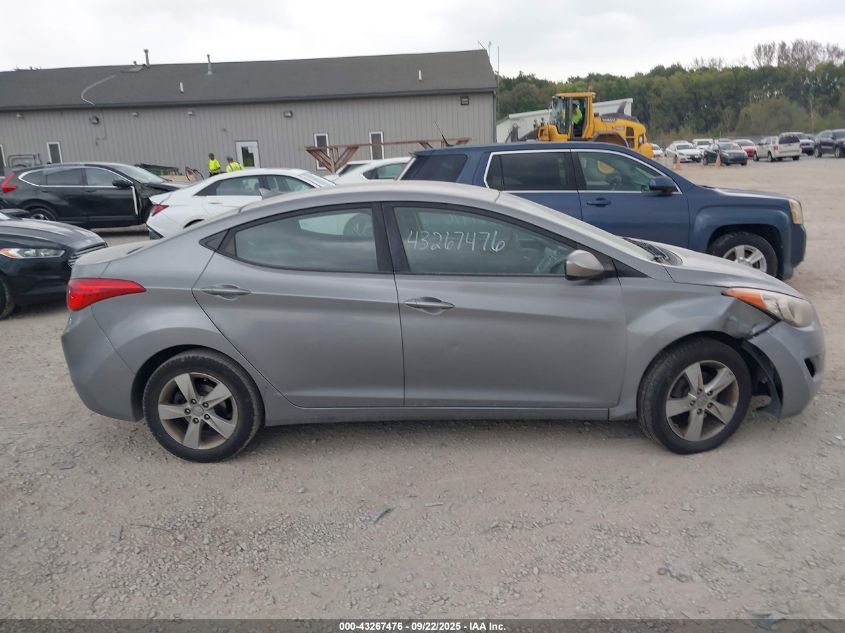2012 Hyundai Elantra Gls (Ulsan Plant) VIN: KMHDH4AE9CU441825 Lot: 43267476