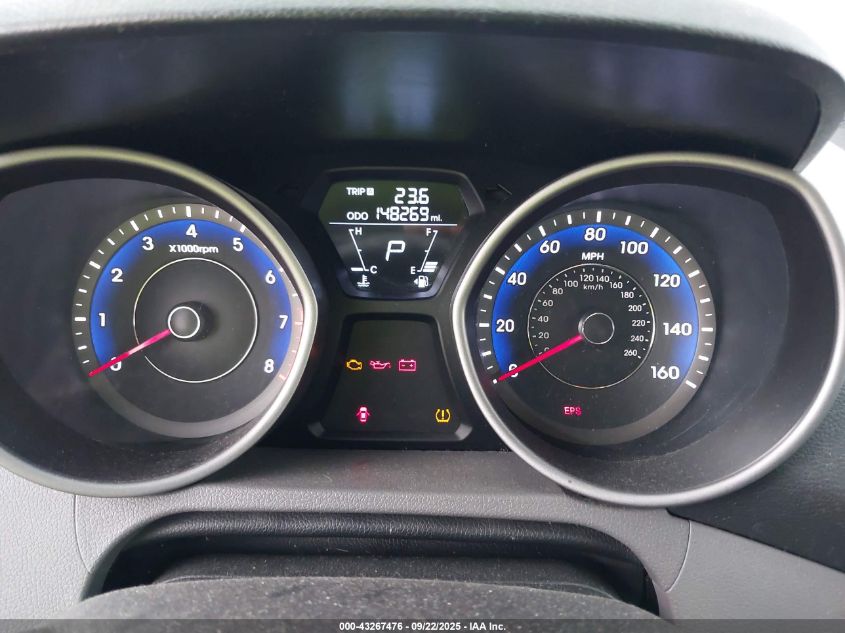 2012 Hyundai Elantra Gls (Ulsan Plant) VIN: KMHDH4AE9CU441825 Lot: 43267476