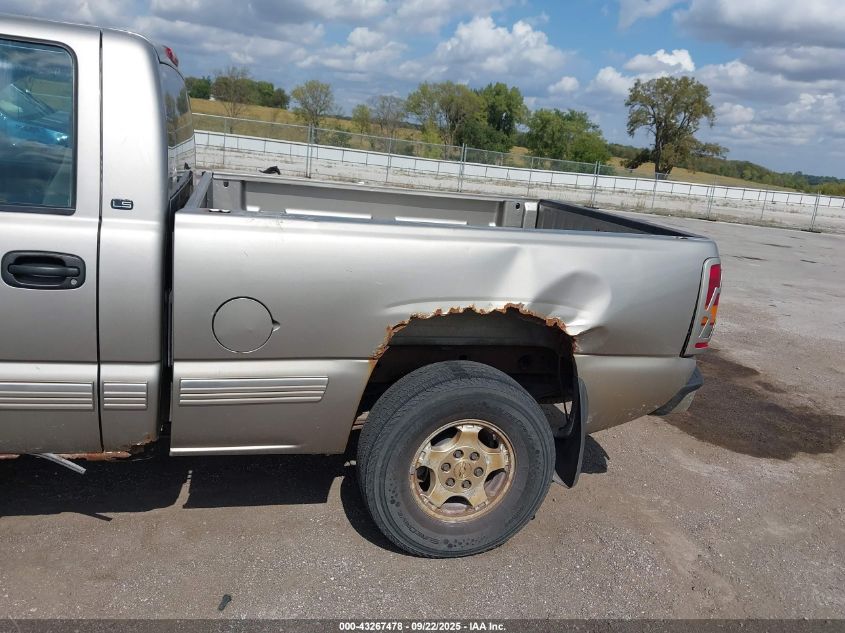 2002 Chevrolet Silverado 1500 Ls VIN: 1GCEK14T72Z165956 Lot: 43267478
