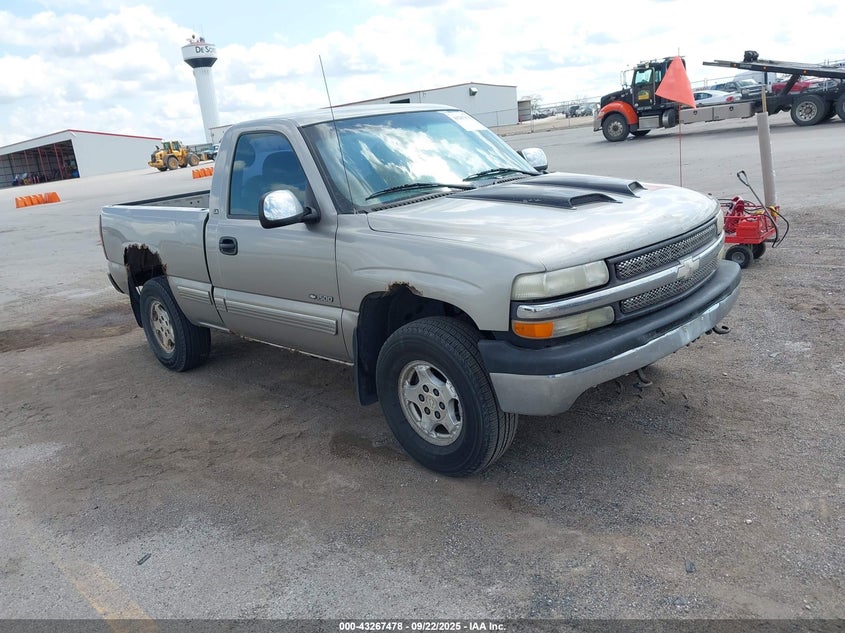 1GCEK14T72Z165956 2002 Chevrolet Silverado 1500 Ls auction photo 1