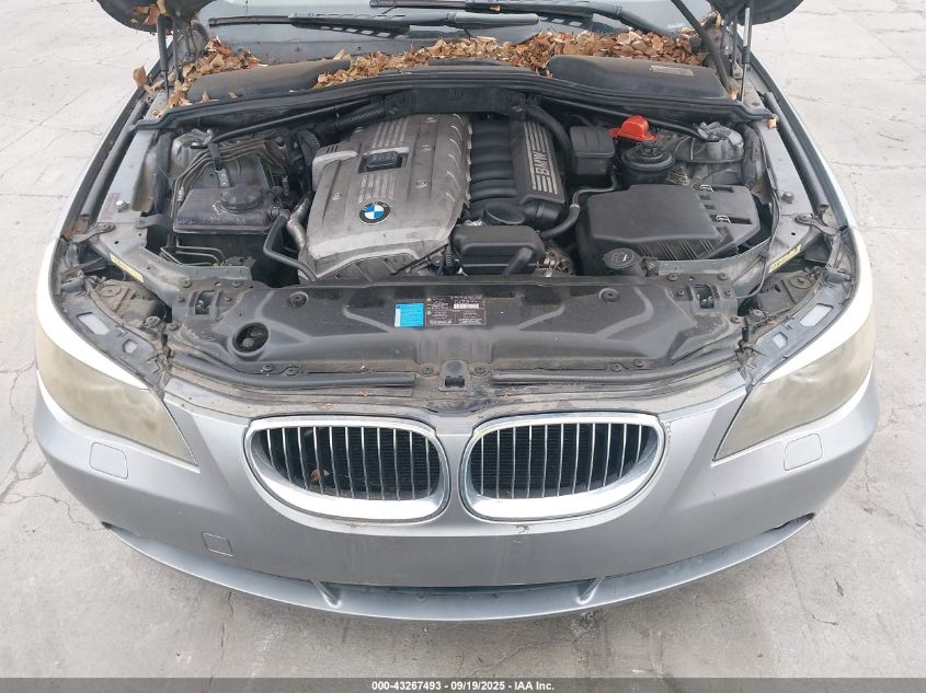 2007 BMW 530I VIN: WBANE73577CM48362 Lot: 43267493