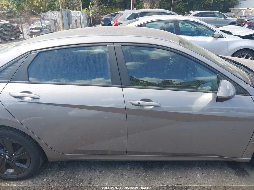 2021 Hyundai Elantra Sel VIN: KMHLM4AG8MU197319 Lot: 43267503
