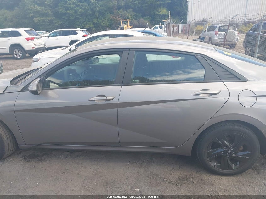 2021 Hyundai Elantra Sel VIN: KMHLM4AG8MU197319 Lot: 43267503