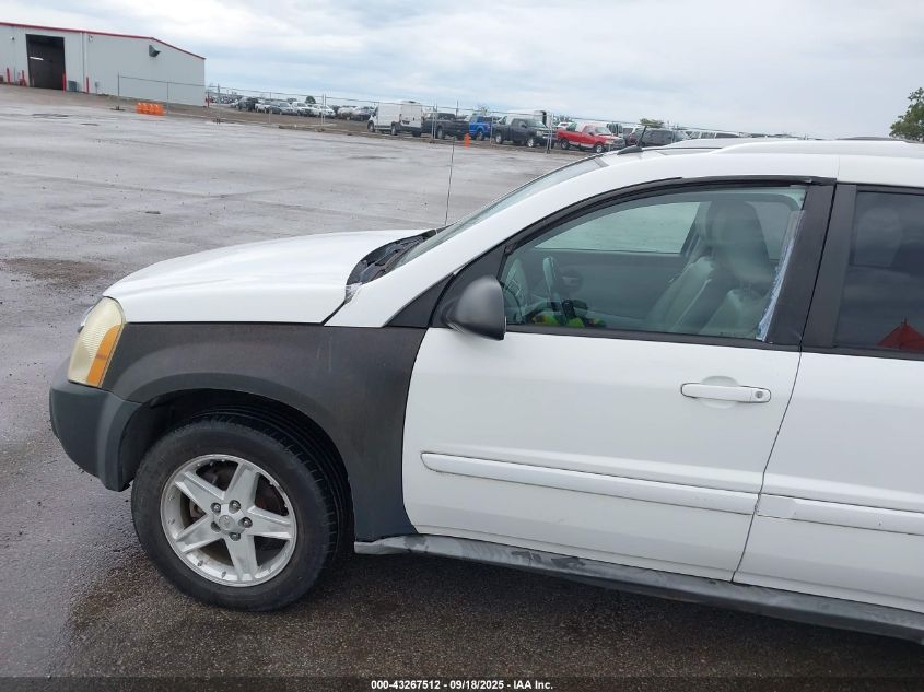 2005 Chevrolet Equinox Lt VIN: 2CNDL63F256139567 Lot: 43267512