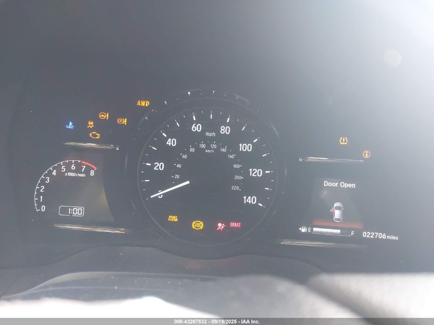 2021 Honda Hr-V Awd Ex VIN: 3CZRU6H56MM705154 Lot: 43267532