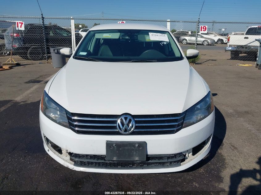 2014 Volkswagen Passat 1.8T Se VIN: 1VWBT7A36EC105159 Lot: 43267535
