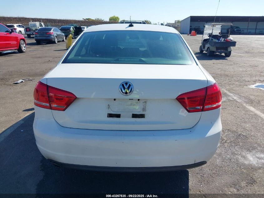 2014 Volkswagen Passat 1.8T Se VIN: 1VWBT7A36EC105159 Lot: 43267535