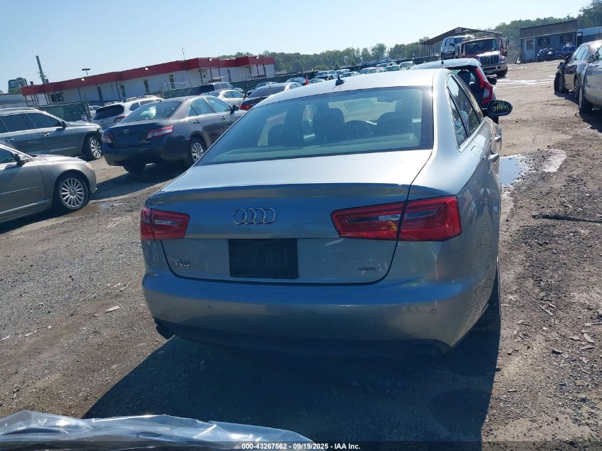 2015 Audi A6 2.0T Premium VIN: WAUGFAFC4FN021480 Lot: 43267562