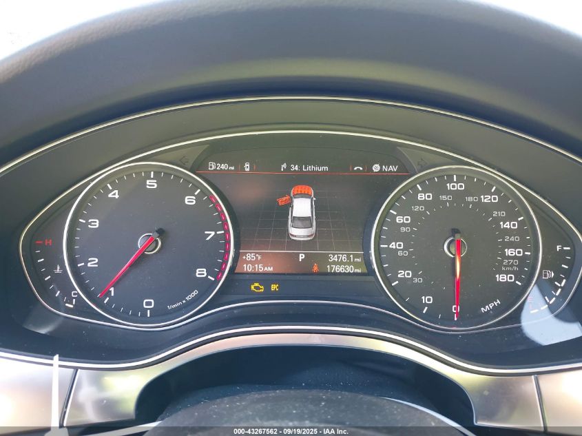 2015 Audi A6 2.0T Premium VIN: WAUGFAFC4FN021480 Lot: 43267562