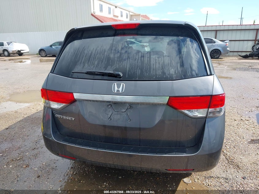 2015 HONDA ODYSSEY EX-L 5FNRL5H61FB004346