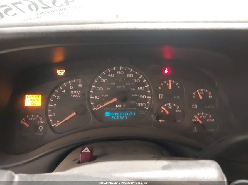 2002 Chevrolet Silverado 2500 Ls VIN: 1GCGK29U82Z266259 Lot: 43267568