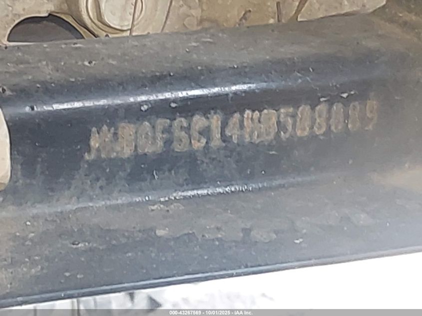 2017 Kawasaki Kaf820 C VIN: JKBAFSC14HB508089 Lot: 43267569