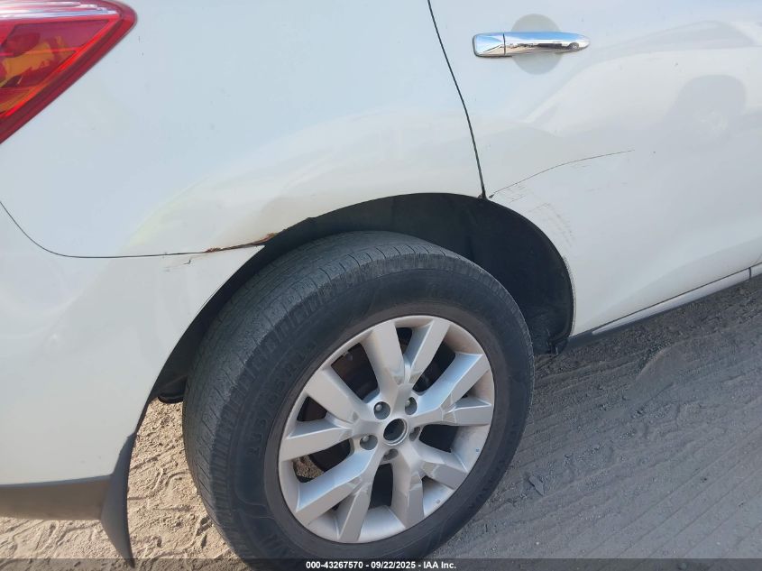 2011 Nissan Murano Sl VIN: JN8AZ1MU7BW060391 Lot: 43267570