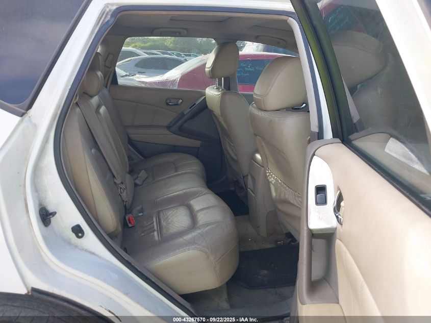 2011 Nissan Murano Sl VIN: JN8AZ1MU7BW060391 Lot: 43267570