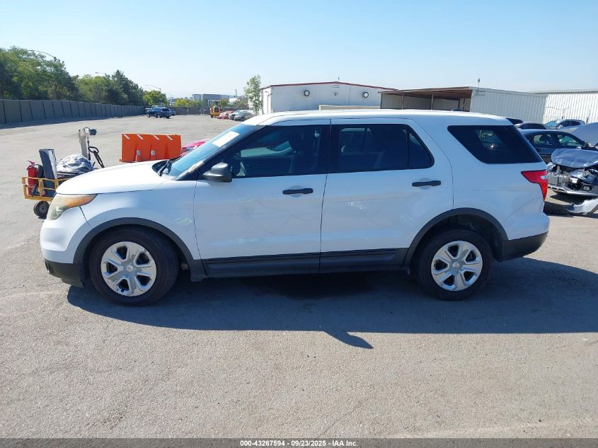 2014 Ford Police Interceptor VIN: 1FM5K8AR2EGA09109 Lot: 43267594