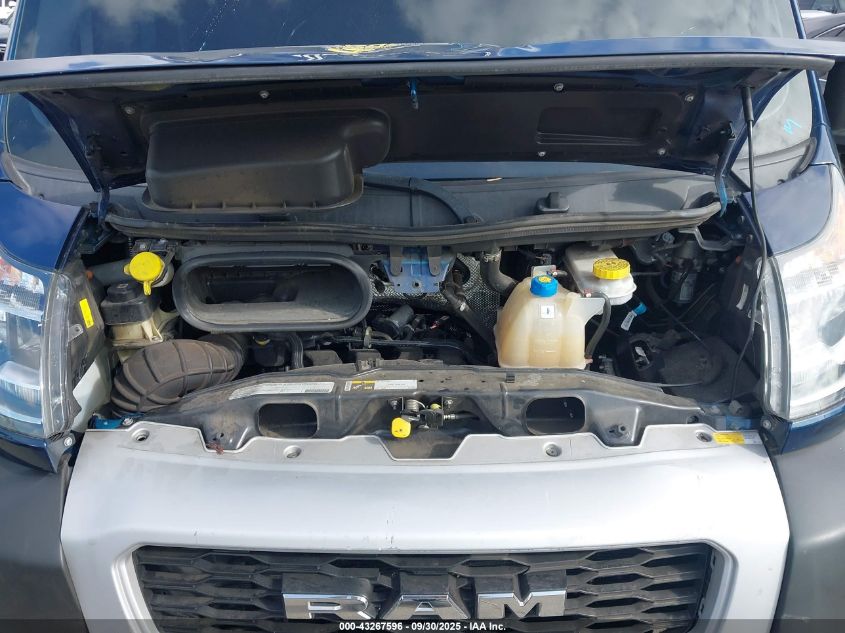 2021 Ram Promaster 2500 High Roof 159 Wb VIN: 3C6LRVDG6ME579216 Lot: 43267596