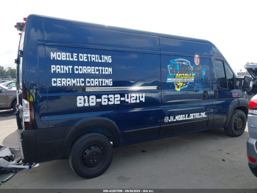 2021 Ram Promaster 2500 High Roof 159 Wb VIN: 3C6LRVDG6ME579216 Lot: 43267596