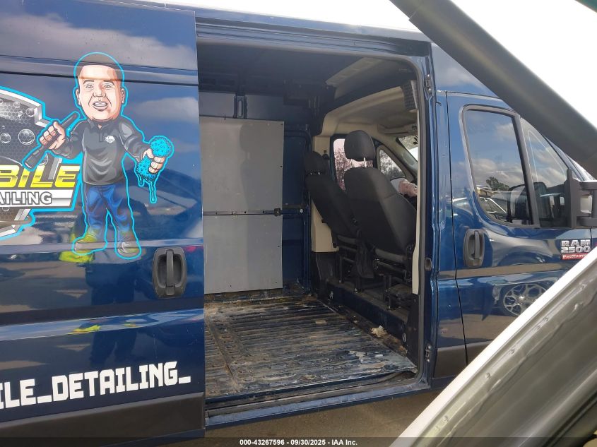 2021 Ram Promaster 2500 High Roof 159 Wb VIN: 3C6LRVDG6ME579216 Lot: 43267596