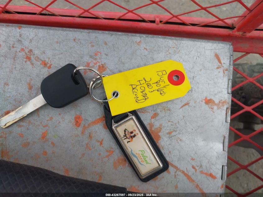 2005 Honda Accord 2.4 Ex VIN: 1HGCM567X5A077576 Lot: 43267597