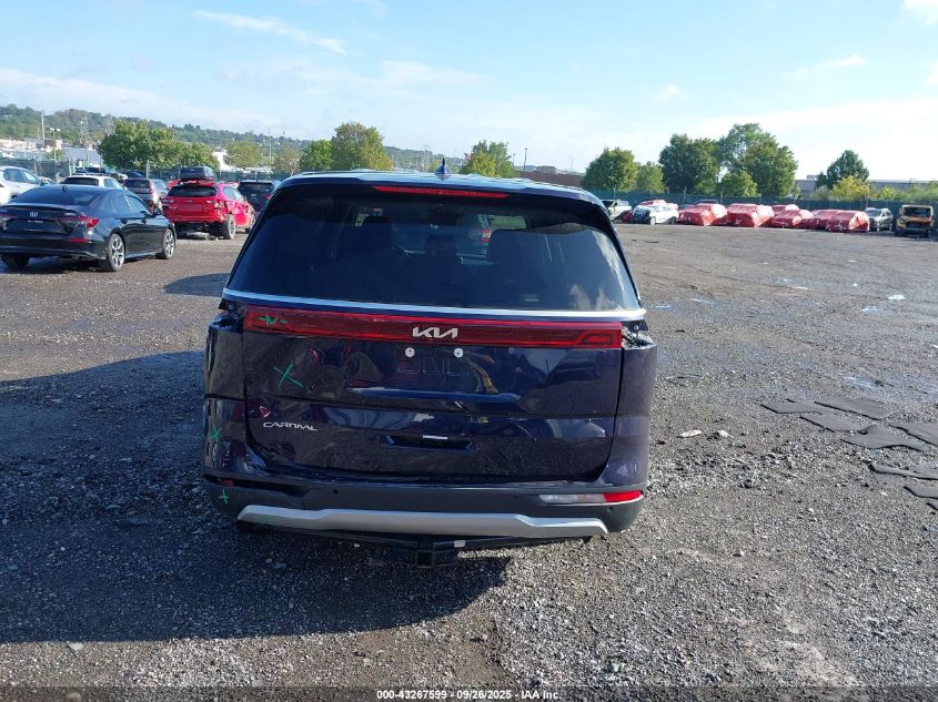 2023 Kia Carnival Mpv Lx Seat Package VIN: KNDNB4H30P6259620 Lot: 43267599