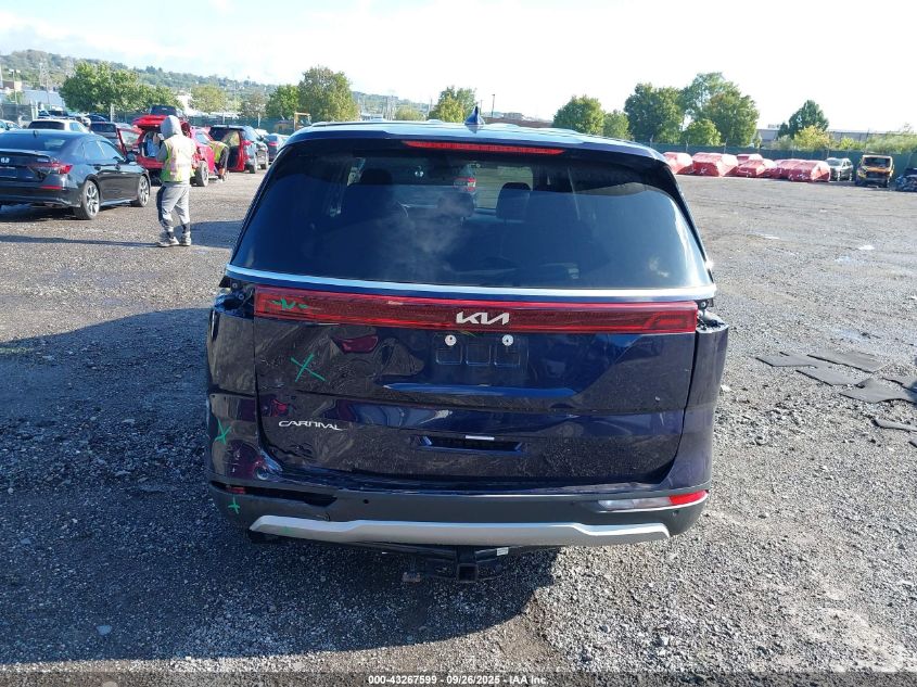 2023 Kia Carnival Mpv Lx Seat Package VIN: KNDNB4H30P6259620 Lot: 43267599