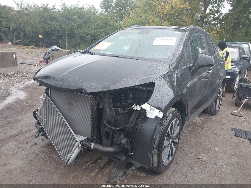 Vin: kl4cjasb7mb314246, lot: 43762208, buick encore fwd preferred 20212