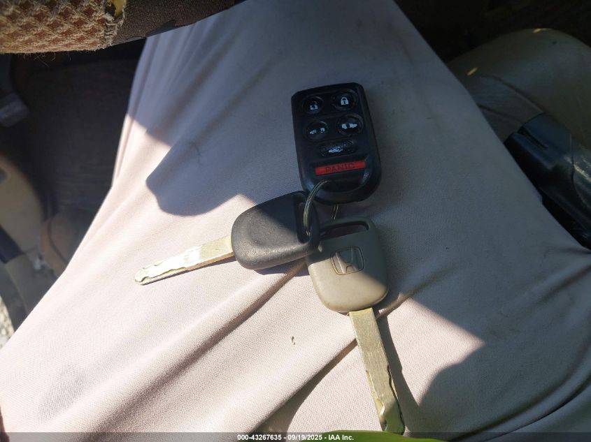 2008 Honda Odyssey Touring VIN: 5FNRL38828B016966 Lot: 43267635