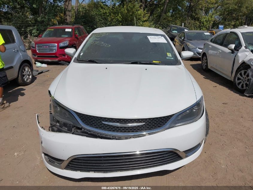2015 Chrysler 200 Limited VIN: 1C3CCCAG9FN759750 Lot: 43267675