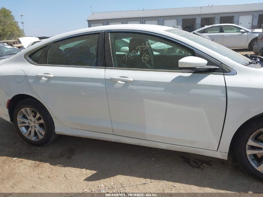 2015 Chrysler 200 Limited VIN: 1C3CCCAG9FN759750 Lot: 43267675