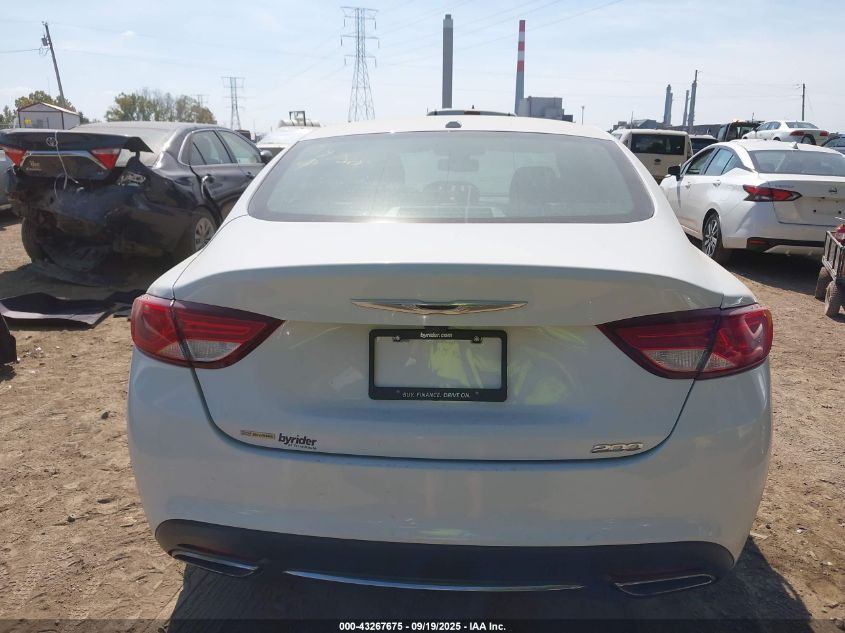 2015 Chrysler 200 Limited VIN: 1C3CCCAG9FN759750 Lot: 43267675