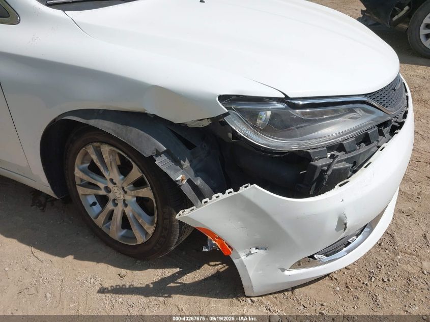 2015 Chrysler 200 Limited VIN: 1C3CCCAG9FN759750 Lot: 43267675